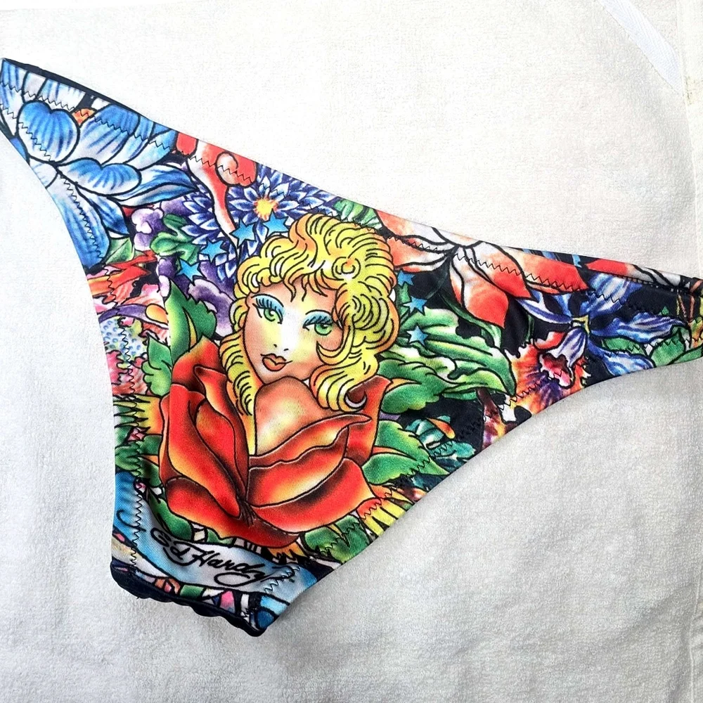Ed Hardy x Christian Audigier Bikini Bottom - Picture 2 of 2